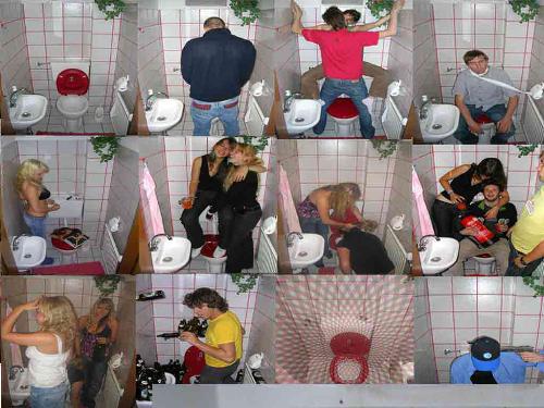 Toilettcam - I had this idea long ago, then somebody had the same, and started promoting it. I just did it for fun.