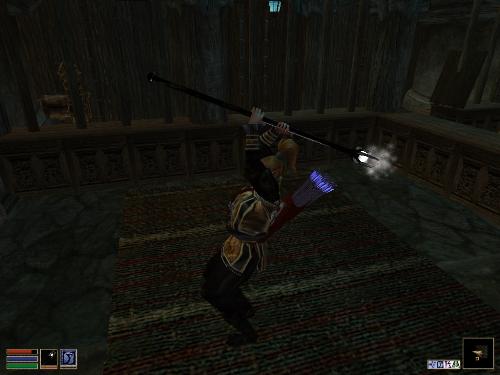 Morrowind Screenshots Here - Look at these brilliant pictures of my charecters:geldoir and gelodir AND SOME OF MY NEWEST CHARACTER gul du cott. So do you know that uploading morrowind screenshots are the best way to make money on mylot? Well if you want to know go to morrowinds root dictionary find the sentance: Screenshot enable=0. Turn this into Screenshot enable=1. Now this will allow you to be able to make morrowind screenshots! But now we have a problem! MyLot dosn't accept bitmap! Oh no! So go and get a program like irfanview! An you can turn them all into jpegs!