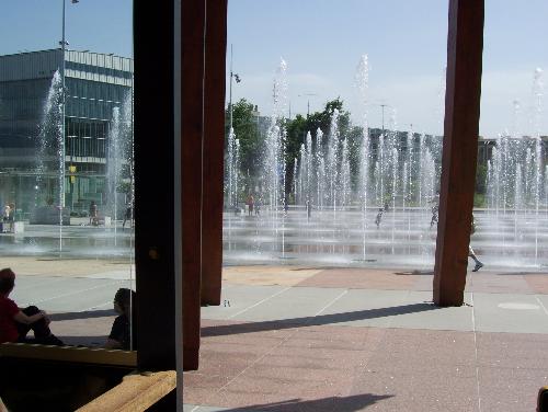 Geneva - Another fountain in geneva