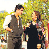 Hum Tum  - Hum Tum is a Bollywood movie, released in India on May 28, 2004, directed by Kunal Kohli and produced by Aditya Chopra and Yash Chopra. The movie stars Saif Ali Khan and Rani Mukherjee in the lead roles.