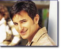 Saif Ali Khan in Hum Tum - Hum Tum is a Bollywood movie, released in India on May 28, 2004, directed by Kunal Kohli and produced by Aditya Chopra and Yash Chopra. The movie stars Saif Ali Khan and Rani Mukherjee in the lead roles.