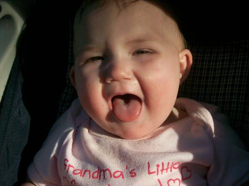 my daughter  - this is my daughter kaitlyn on mothers day at the park shes my lil' katybug