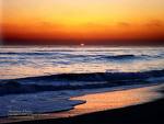 Sundown by the Pacific Ocean shore!! - Sundown on Pacific Ocean
