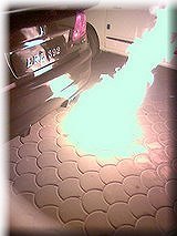 flame - the racing car