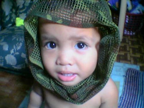 little army - my baby wants to be in service...