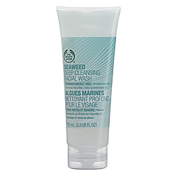 Seaweed deep Cleansing Facial Wash - A mild oil-free and soap-free foaming cleansing gel. Effectively deep cleanses to clear open pores and rinse away excess oils, make-up, impurities and daily grime.Leaves the skin feeling cleansed, purified and refreshed with a shine-free, matte finish.