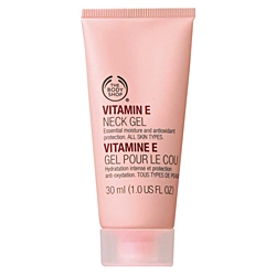 Vitamin E Neck Creamy Gel - Our conditioning, protective moisturiser with antioxidant Vitamin E and wheat germ oil is tailored to the delicate skin at neck and jaw line.
