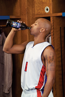 Chauncey Billups - Chauncey Billups - Captain of the Detroit Pistons!
