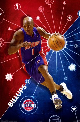 Chauncey Billups - Chauncey Billups - Captain of the Detroit Pistons!