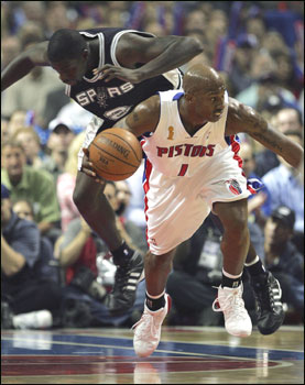 Chauncey Billups - Chauncey Billups - Captain of the Detroit Pistons!