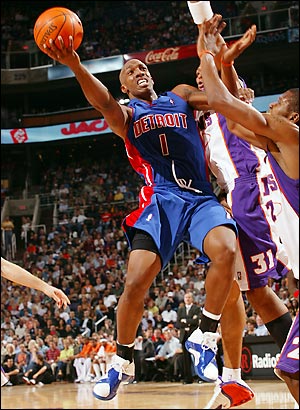 Chauncey Billups - Chauncey Billups - Captain of the Detroit Pistons!