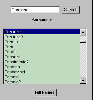 surnames that starts with c - surnames in the world that starts with c