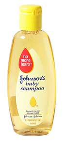 Johnsons Baby Shampoo - No more tears.