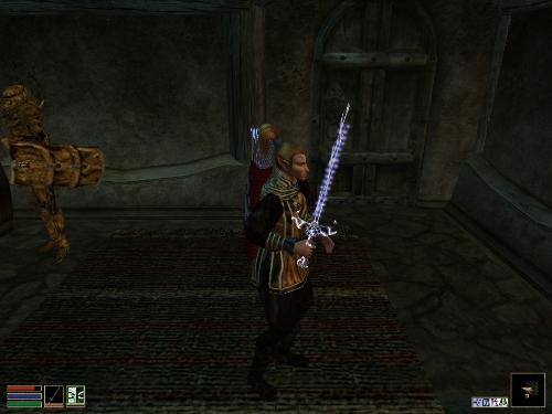 Morrowind Screenshots - Look at these brilliant pictures of my charecters:geldoir and gelodir AND SOME OF MY NEWEST CHARACTER gul du cott. So do you know that uploading morrowind screenshots are the best way to make money on mylot? Well if you want to know go to morrowinds root dictionary find the sentance: Screenshot enable=0. Turn this into Screenshot enable=1. Now this will allow you to be able to make morrowind screenshots! But now we have a problem! MyLot dosn't accept bitmap! Oh no! So go and get a program like irfanview! An you can turn them all into jpegs!