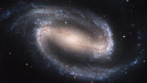 galaxyNGC1300 - one of the most beautiful spiral galaxies in the universe.