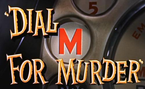 Dial M for Murder - Dial M for Murder is a 1954 Warner Brothers film directed by Alfred Hitchcock starring Grace Kelly and Ray Milland as a married couple. Based on the popular mystery play by Frederick Knott, Dial M For Murder is more talky and stagebound than most Hitchcock films, but no less enjoyable. British tennis pro Ray Milland suspects that his wealthy wife Grace Kelly is fooling around with handsome American Robert Cummings. Milland blackmails a disgraced former army comrade (Anthony Dawson) into murdering Kelly and making it look like the work of a burglar. But Milland's carefully mapped-out scheme does not take into account the notion that Kelly might fight back and kill her assailant. When the police (represented by John Williams) investigate, Milland improvises quickly, subtly planting the suggestion that his wife has committed first-degree murder.