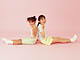 Children playing - Children sitting on floor Children playing - Children sitting on floor