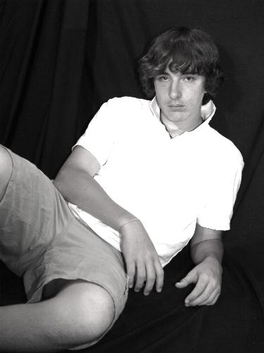 me! - my mom is a pro photographer and she was wanting to take some practice pics before one of her photo shoots so this is just me ...(looking excellent i might add) =)