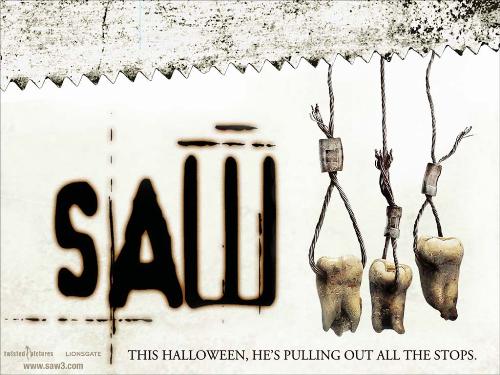 Saw 3 - Just so scary.