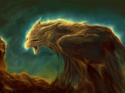 art - abstact art from hubble homepage titled eagle