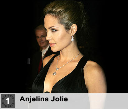 No. 1 - Angelina Jolie