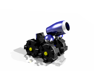 Bigfoot 3D - The 3D view of Bigfoot, my favorite Gunbound Mobile...