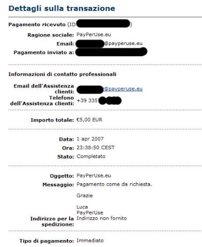 payperuse proof - my payment proof