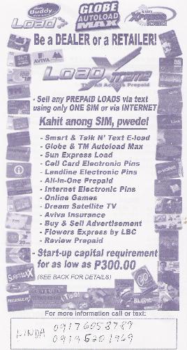 load extreme business (page 1) - Please read the flyers
