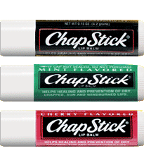 Chapstick - This is a set of 3 chapticks