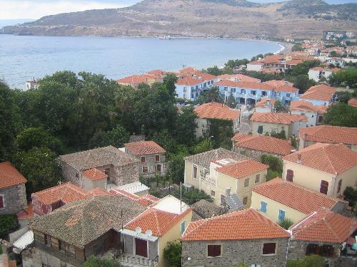 The Village of Petra on the Island of Lesbos - Village of Petra on the Island of Lesbos