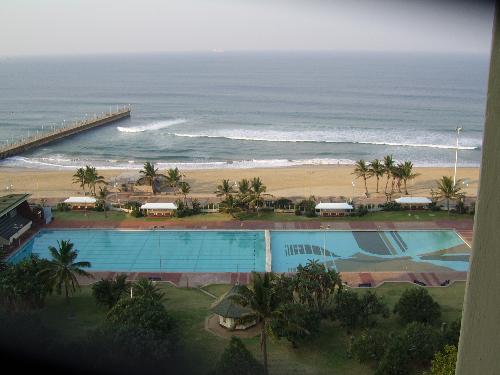 The Elangeni Hotel - Taken out of our room at the Elangeni Hotel, we stayed there for 2 nights