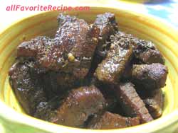 Filipino adobo - Favorite Filipino food