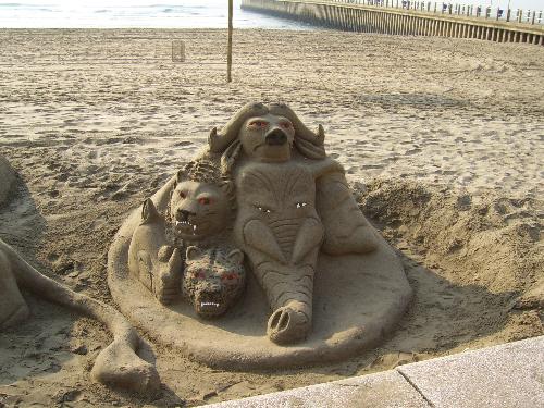 North Coast Durban - Some beach art