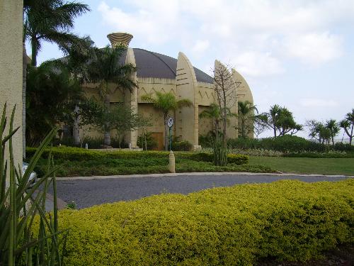 Sibaya Resort - In front of the Sibaya Resort
