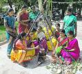 This what a pongal festivel look like - This what a pongal festivel looks like. The womens are wooking the ponga.