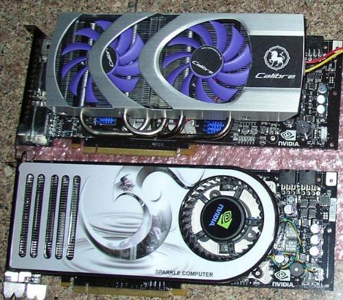 Many models  - Nvidia 8800 With 2 models !!