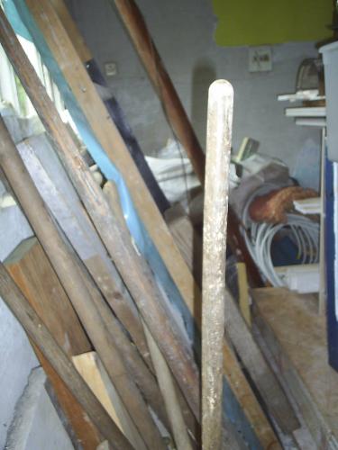 Another corner of the shed that isn't even his! - Another corner of the shed that isn't even his! Thisused to be his grandparents kitchen before he took it over for storage! LOL! He is planning on restoring it.