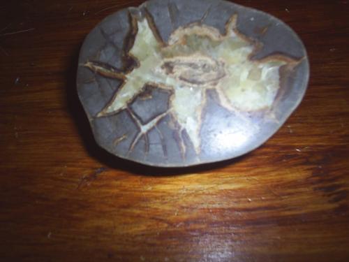 Polished stone - One of the many polished stones from my collection. We are avid rockhounds and this is one of our favourites.