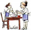 in the kitchen - a day of cooking