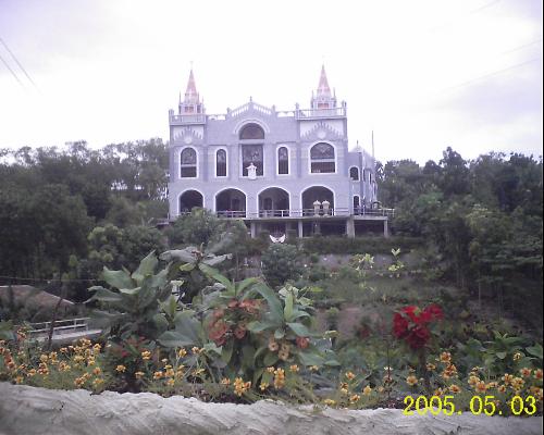 san fernando, cebu - this is in simala, san fernando. many people go to the place because it is quiet and make their wishes come true. i've been there and one of my wishes come true. there are others to come. :D