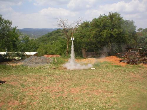 Lift off!! - A more successful attempt. Luckily we had an experienced photographer on hand.