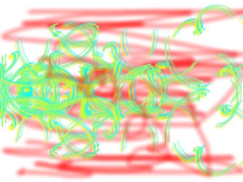 Digital drawing - Here is a visual graphic image that I made with my graphics program. It is a generic drawing that I am working on while learning to use the program. It was done without the ais of a graphics tablet or stylus.