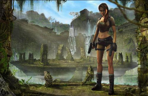 Tomb Raider Legend - Its a picture about TrL, its very cool and high quality-can put to desktop for wallpaper.:-))