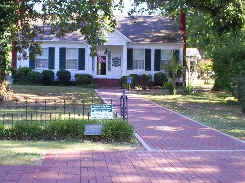 Birthplace of Helen Keller - The name of her home is Ivy Green. If you ever get an opportunity to visit it is full of wonderful pictures and information about Helen Keller. Tuscumbia is a very historical town. My husband and I lived there for a short time and we have said that if we ever decide to move from Leighton that Tuscumbia is the place we would like to go to.