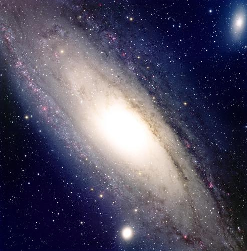 Photo of the Andromeda Galaxy--2.5 million ly away - The 
Andromeda Galaxy