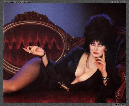 Elvira - Image of Cassandra Paterson better known as Elvira