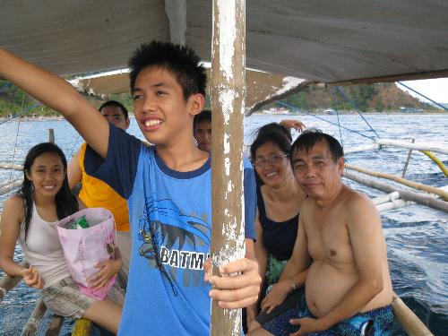 Arr!!!i'm a pirate, hehehe  - At the boat
