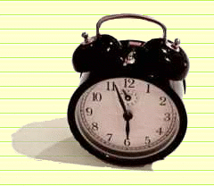 clock - alarm clock.