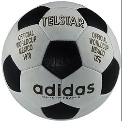 Addidas Soccer ball - BLACK/WHITE soccer ball TELSTAR.
