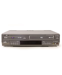 GoVideo Deck - Combo DVD and VCR deck with video stabilizer.